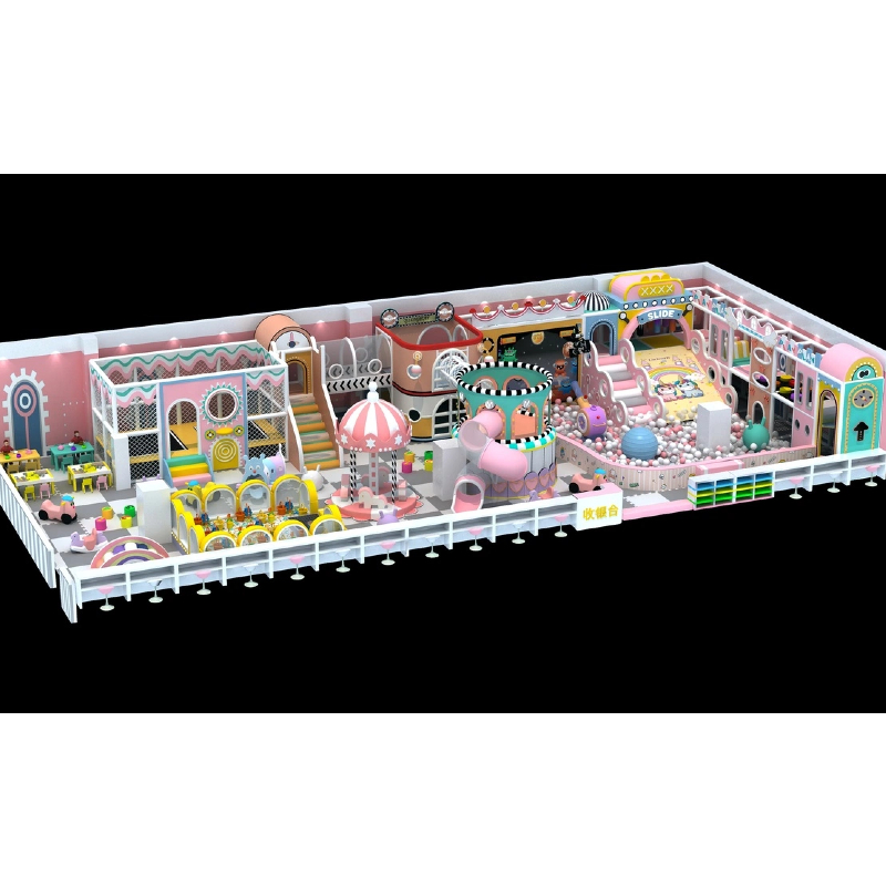 120 flat children's climbing passage house shape modeling tower