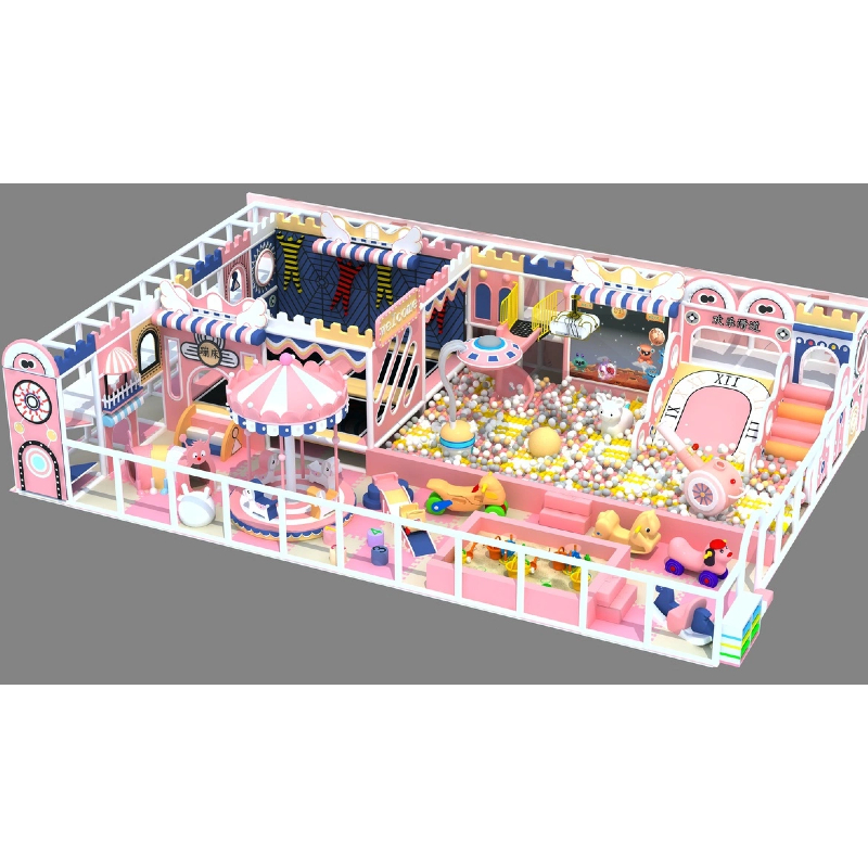 130 flat children's Pink Fantasy Carousel Spider Web Wall Smudge