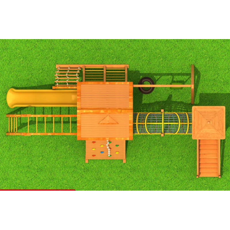 110 Flat outdoor children swing equipment. Children's outdoor climbing net