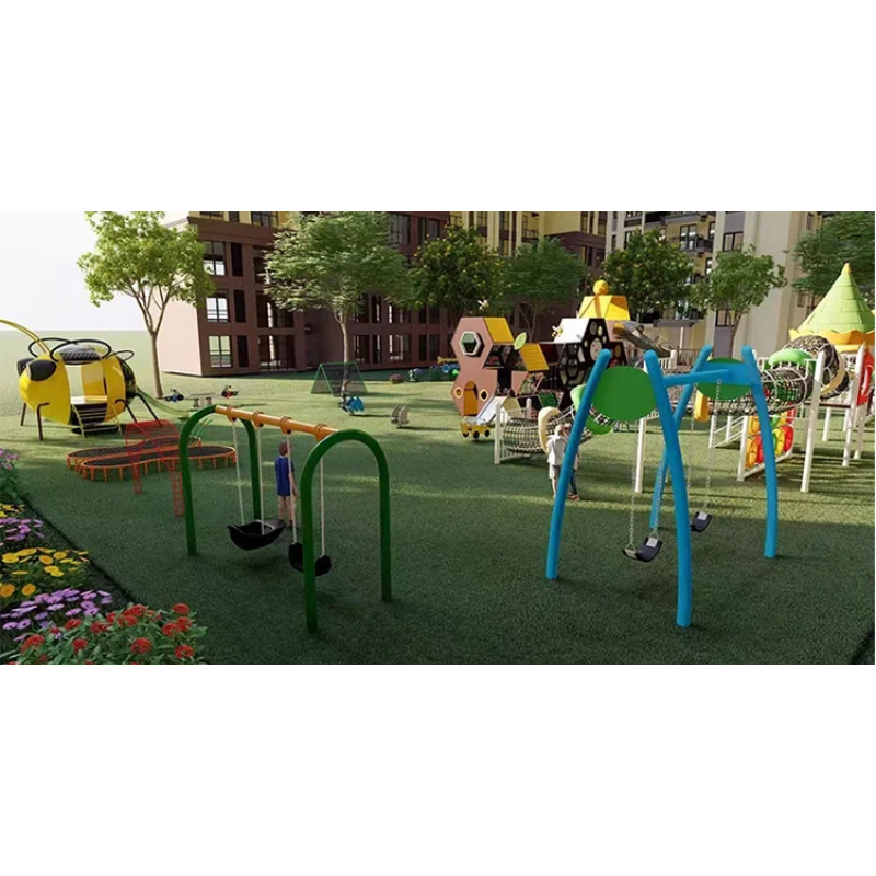 215 Flat children's Bumblebee climbing tower Butterfly trampoline