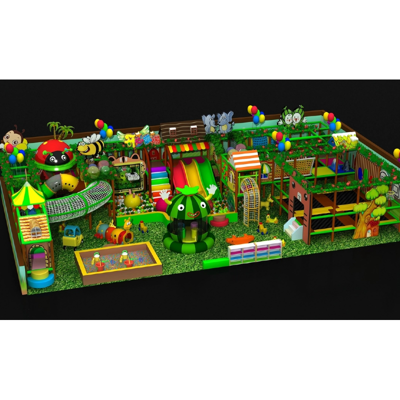 195 flat children's farm theme maze electric rotating watermelon shape cup