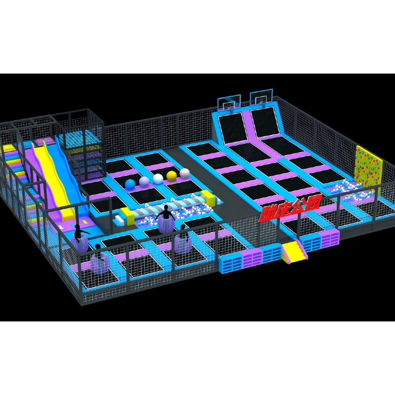 245 Flat Indoor single-plank bridge sponge pool wholesale Indoor parkour park