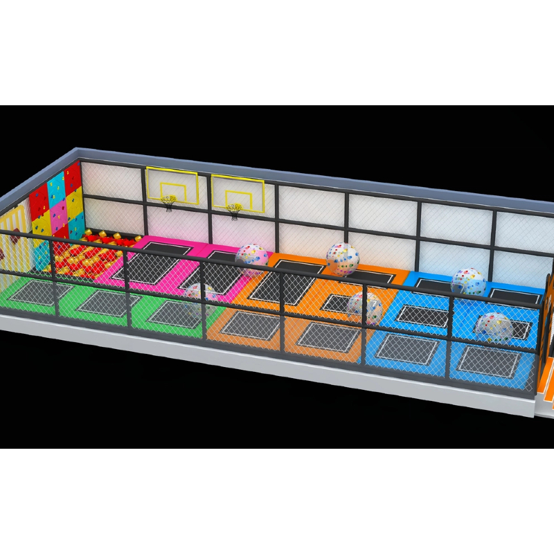 50 Flat inflatable bumper ball basketball hoop trampoline