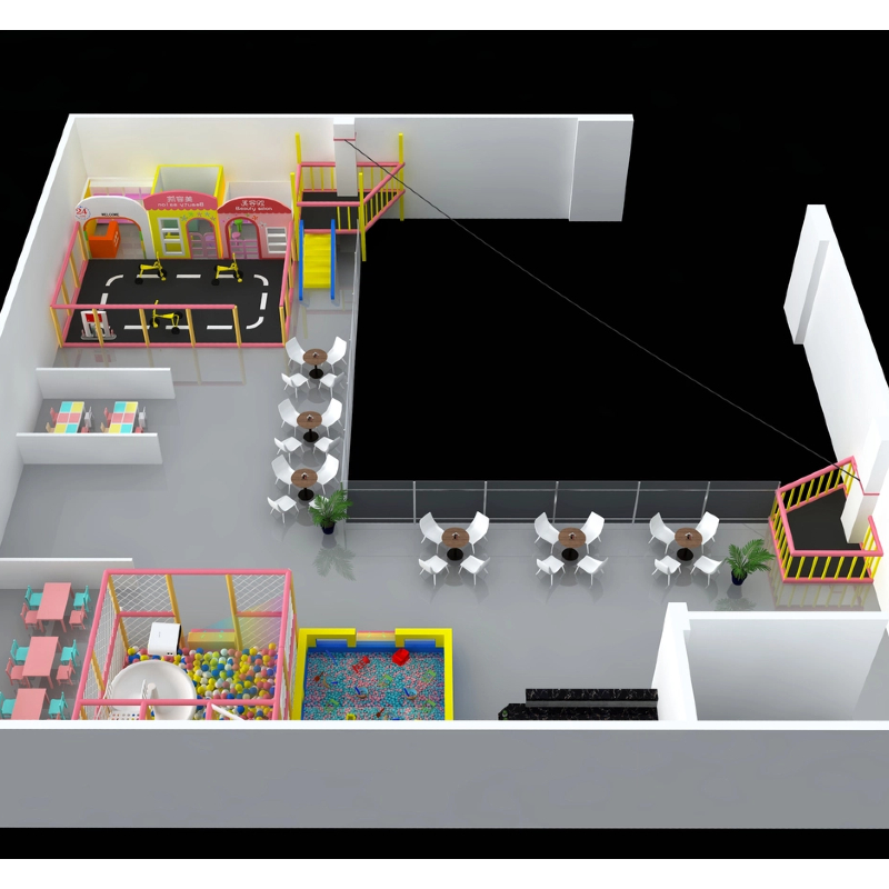 indoor ocean ball pool children's tricycle