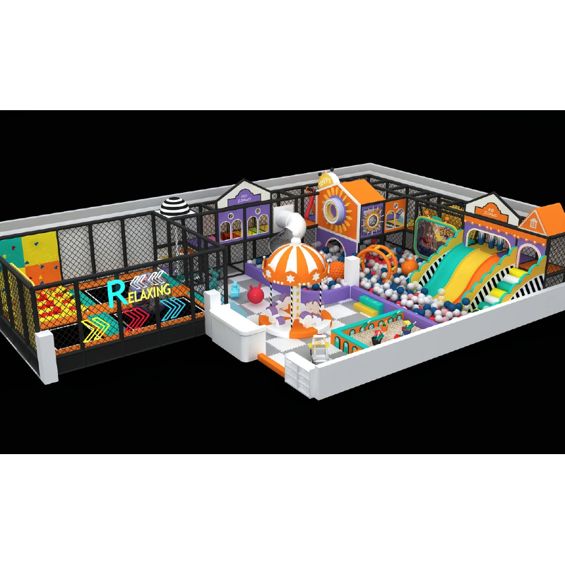 100 Flat Indoor parkour trampoline children's climbing wall sponge pool
