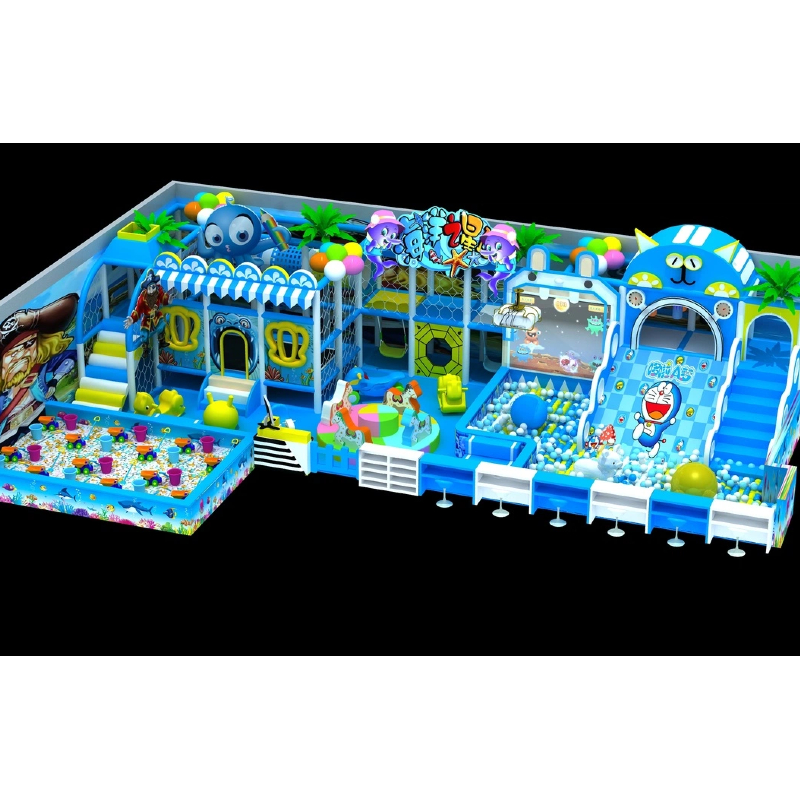 430 Flat Indoor underwater happy multi-person sand pool Second floor pirate Maze Park