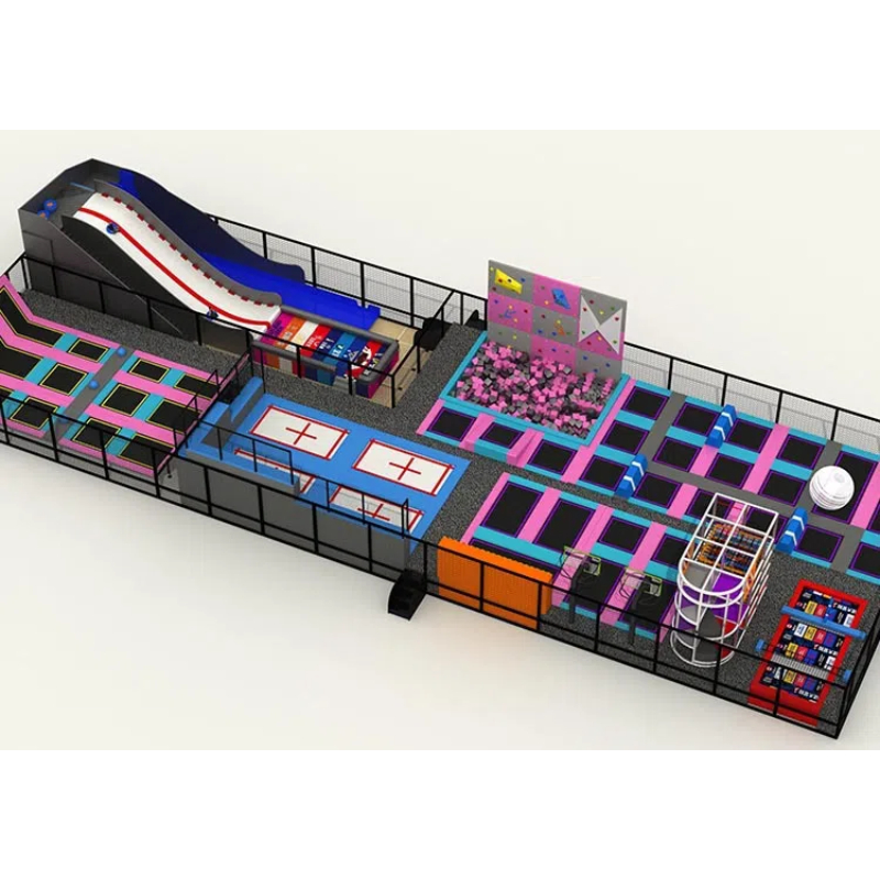 215 Flat children's basketball hoop shooting trampoline game Children's anomalous climbing wall