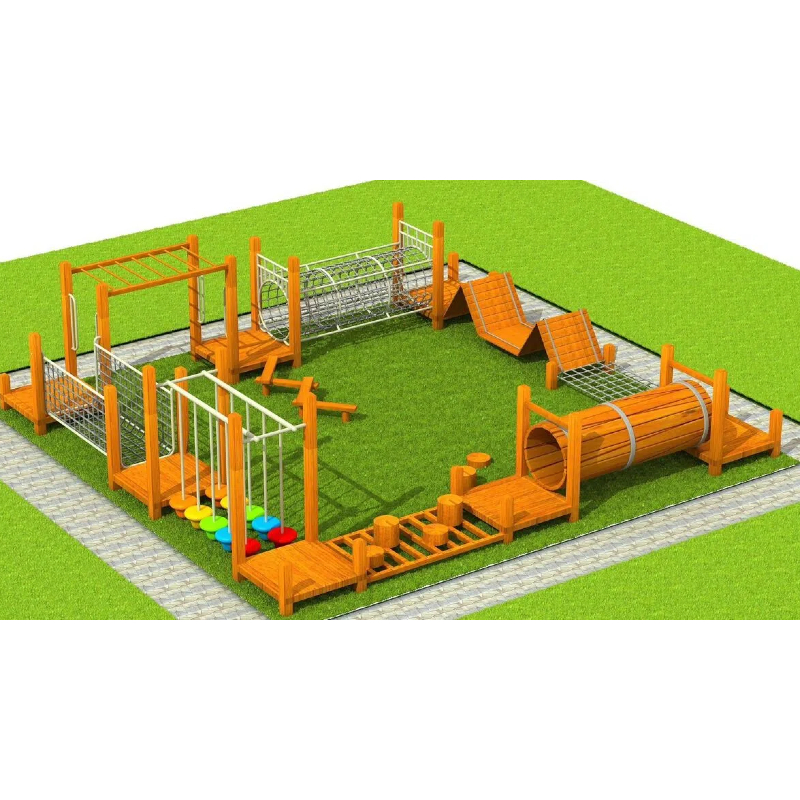 111 Flat Outdoor tire rope climbing outdoor children climbing wall
