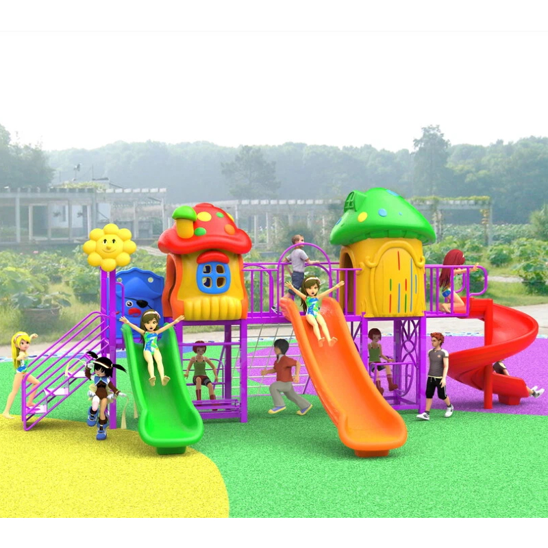 30 Flat children's outdoor red butterfly Green Mushroom Play House Green Snail Equipment