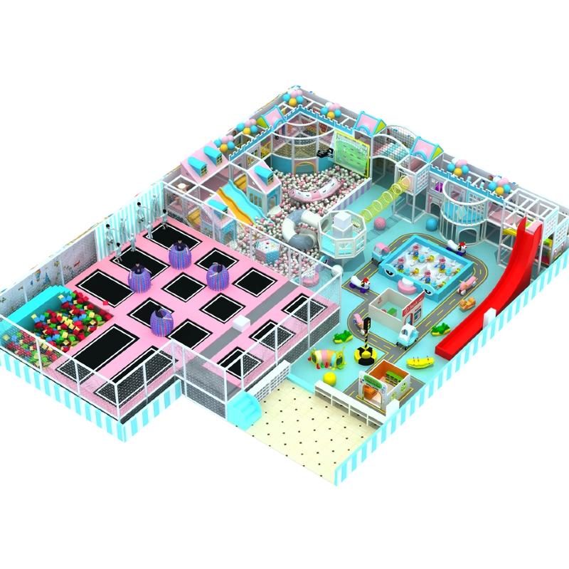 275 Flat PVE rubber racing track Modeling tower climbing ladder