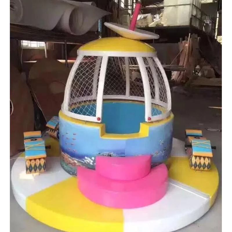 21 flat electric spinning ball indoor soft installation children