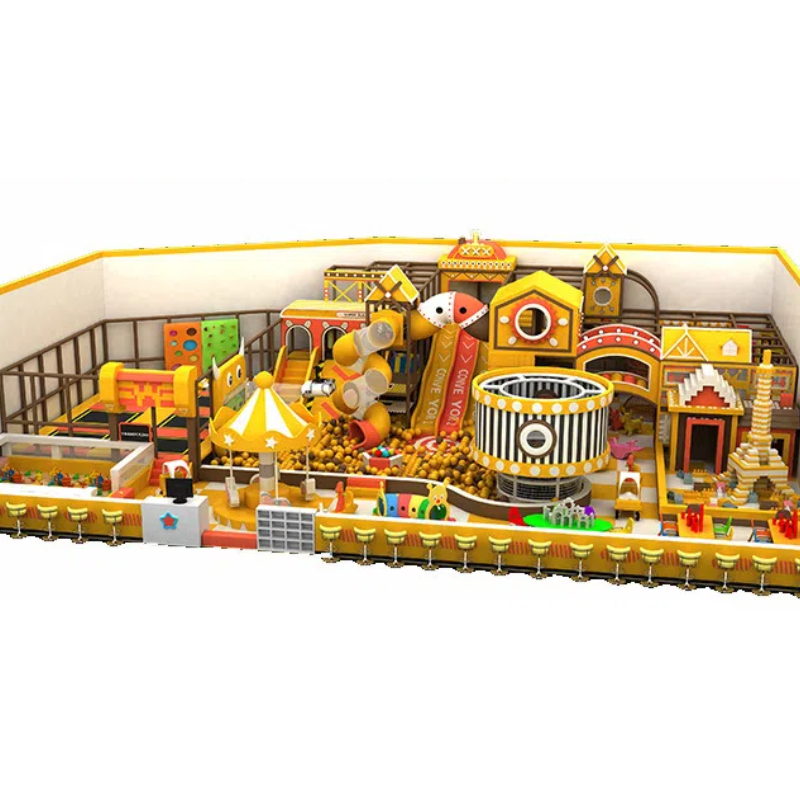 300 Flat children's blue and yellow soft climbing ladder 1398