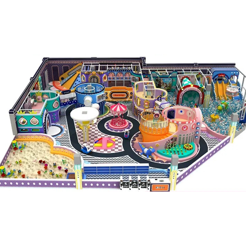 265 Flat Pink cake tower Green truck modeling projection