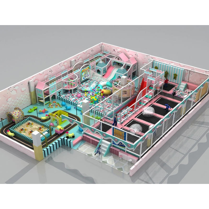 370 Flat children's projection game scene simulation