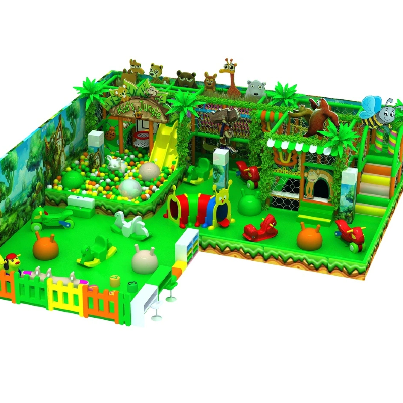 190 Flat Indoor Ocean ball pool fire wheel equipment Bald strong cartoon slide