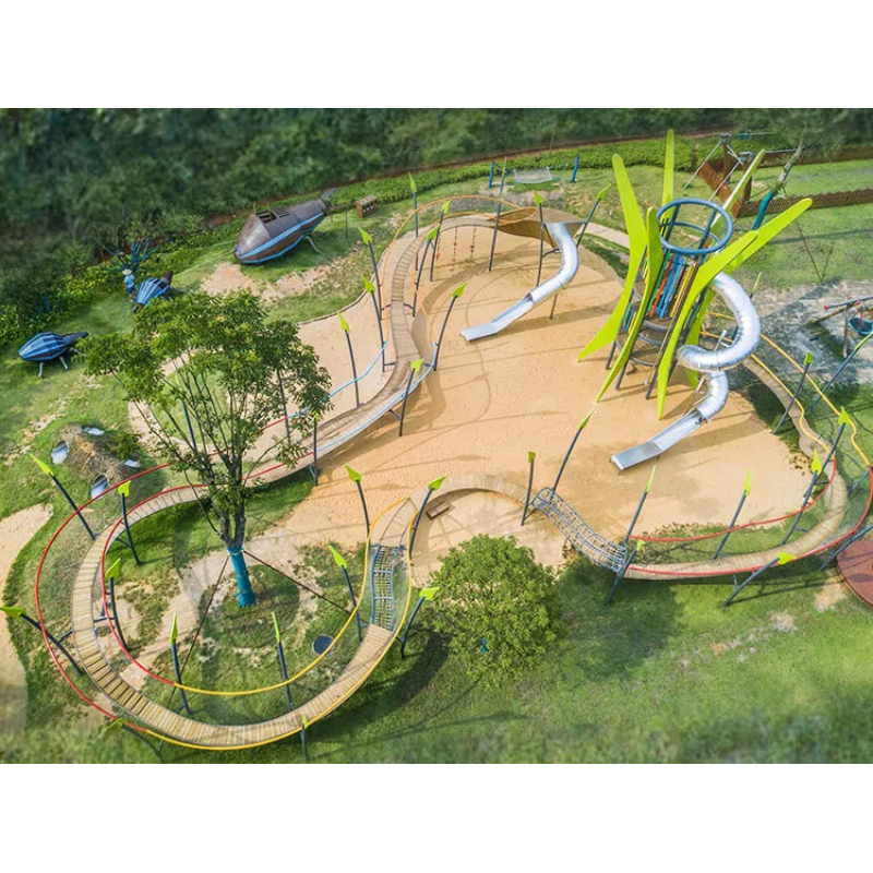 325 Flat children's wooden castle shape tower House shape play tower