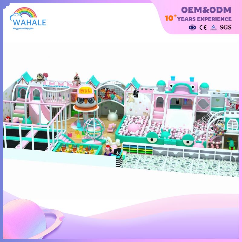Custom Fantasy Ice And Snow World Theme Park Dynamic Children's Game Indoor Park