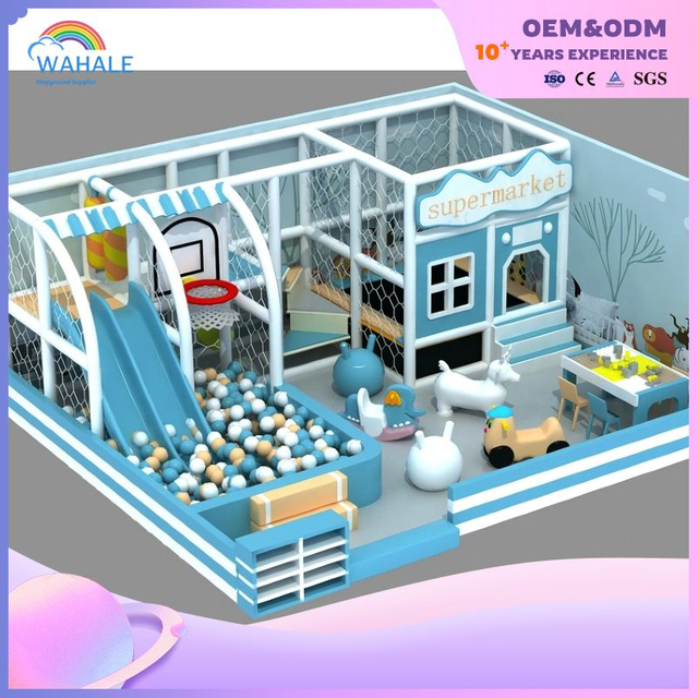 Happy Children's Indoor Soft Modular Play Equipment for Children's Soft Playground Customization