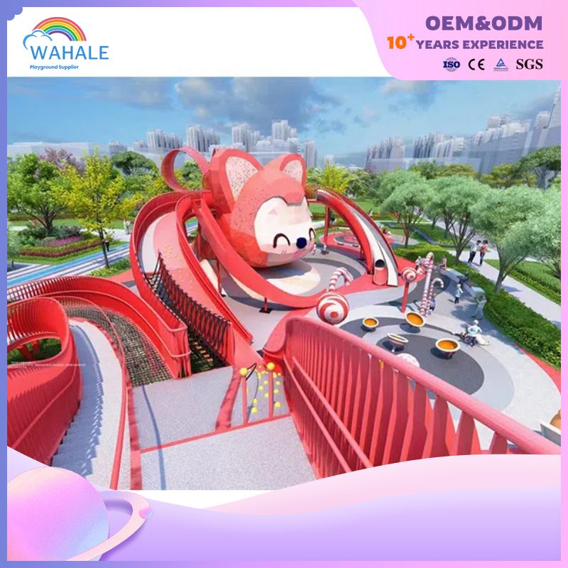 Dealer of Custom-made Children's Playground Equipment in The Shape of A Li for Outdoor Parks