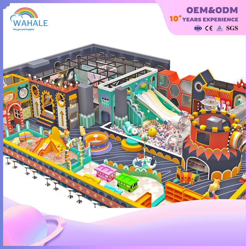 Cartoon And Anime Warrior Expansion Monster Slide Amusement Equipment