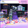 The Sales Center Has Custom-made Children's Interstellar Playground Facilities with An Indoor Space Theme