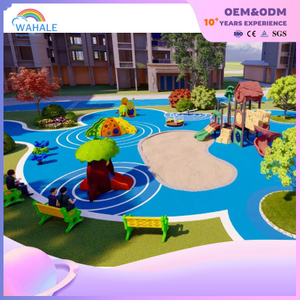 Wholesale of Outdoor Cartoon Wooden Children's Playground Equipment for Scenic Spots