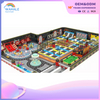 Indoor Color Soft Trampoline Amusement Facilities Customized Children's Maze Crossing Playground Equipment Dealer