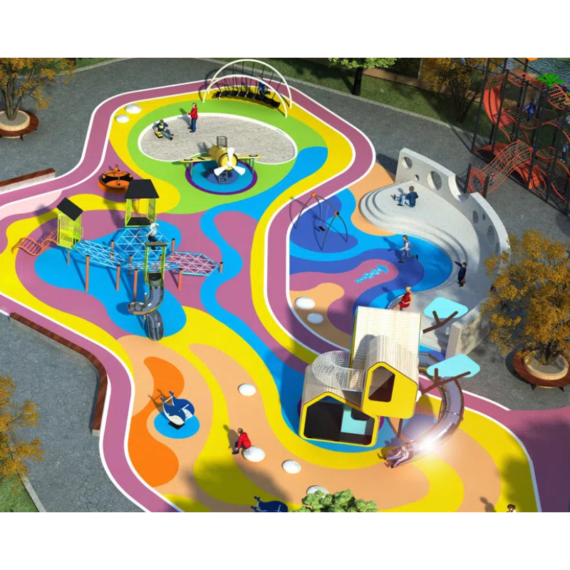 Yellow plane shape game house