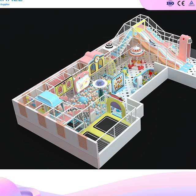 Proven Candy Theme Playground (Russia Market) - Commercial Indoor Play Equipment Supplier 