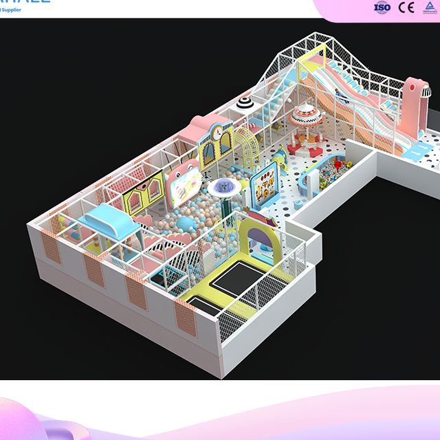 Proven Candy Theme Playground (Russia Market) - Commercial Indoor Play Equipment Supplier 