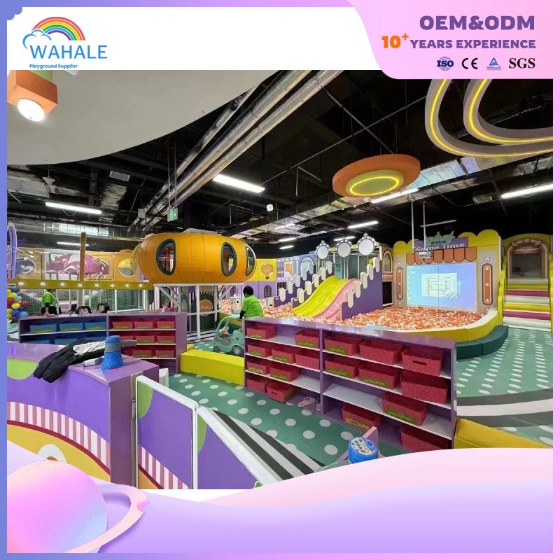 Mall Indoor Children's Toys Town Theme Customized Playground Children's Indoor Playground Wholesale