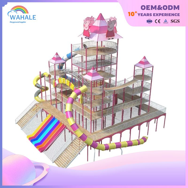 Page Castle Theme Customized Children's Outdoor Physical Training Playground Facilities