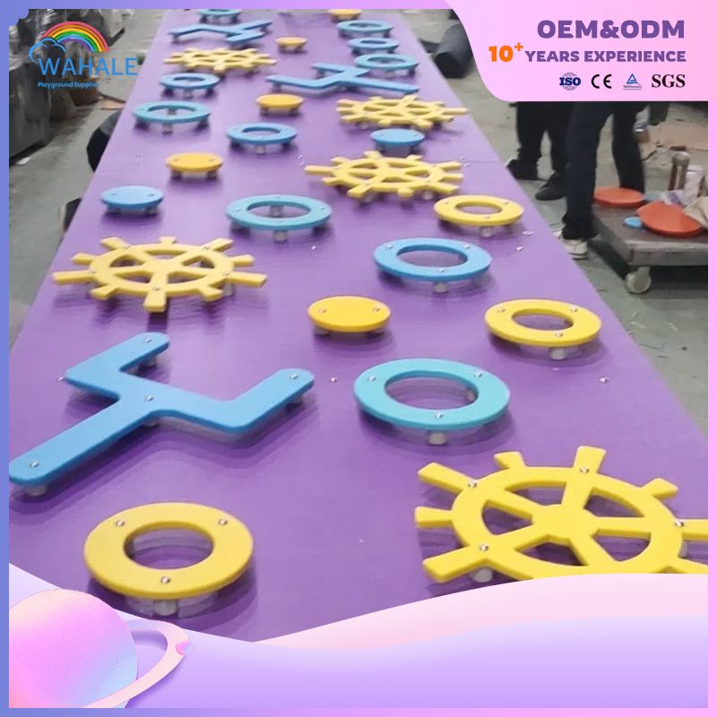 Kindergarten Indoor Children Outreach Training Climbing Wall Amusement Equipment Wholesale