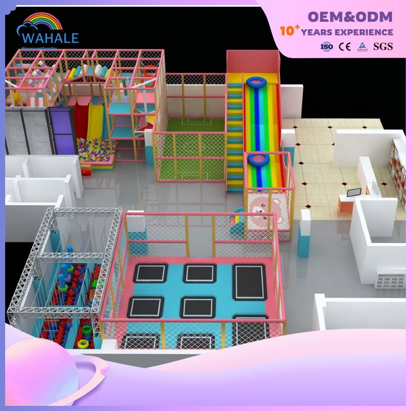 Commercial Indoor Parkour Custom Park Children's Sports Park Commercial Trampoline Park Equipment Wholesale