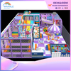 Early Education Center Indoor Purple Dreamland Children Customized Amusement Park Equipment