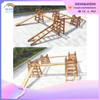 Carbonized Camphor Pine Climbing Combination Children's Play Equipment Wholesale