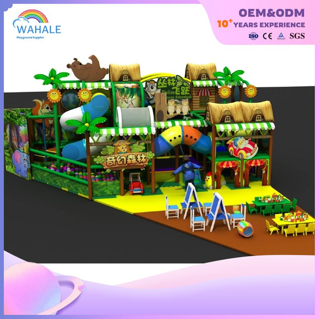 Jungle Flight theme indoor children's playground Fantasy Forest custom indoor amusement park equipment