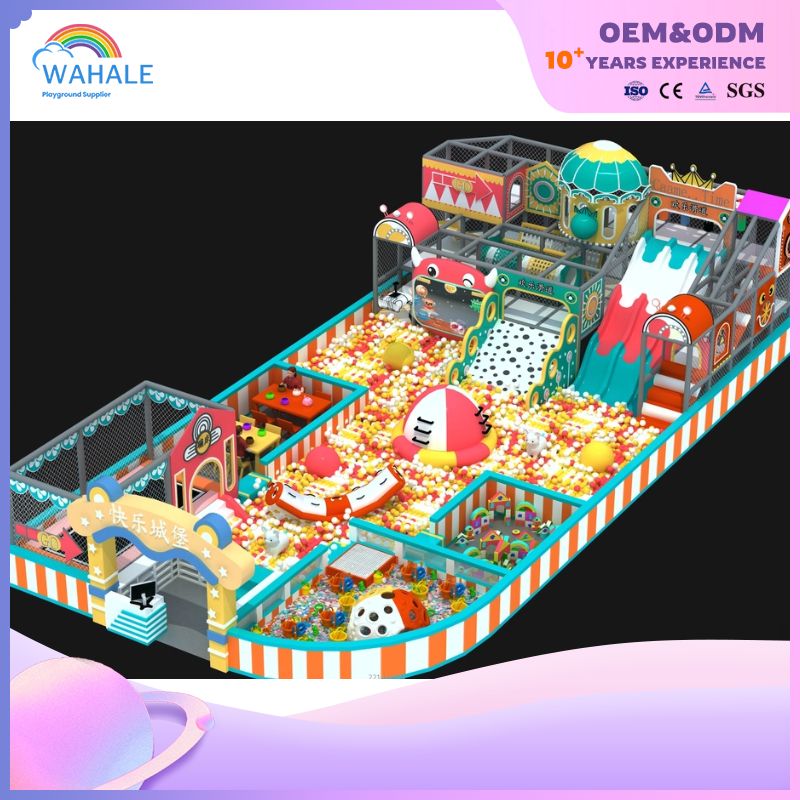 Circus Color Theme Customized Children's Playground Indoor Amusement Park Equipment Wholesale