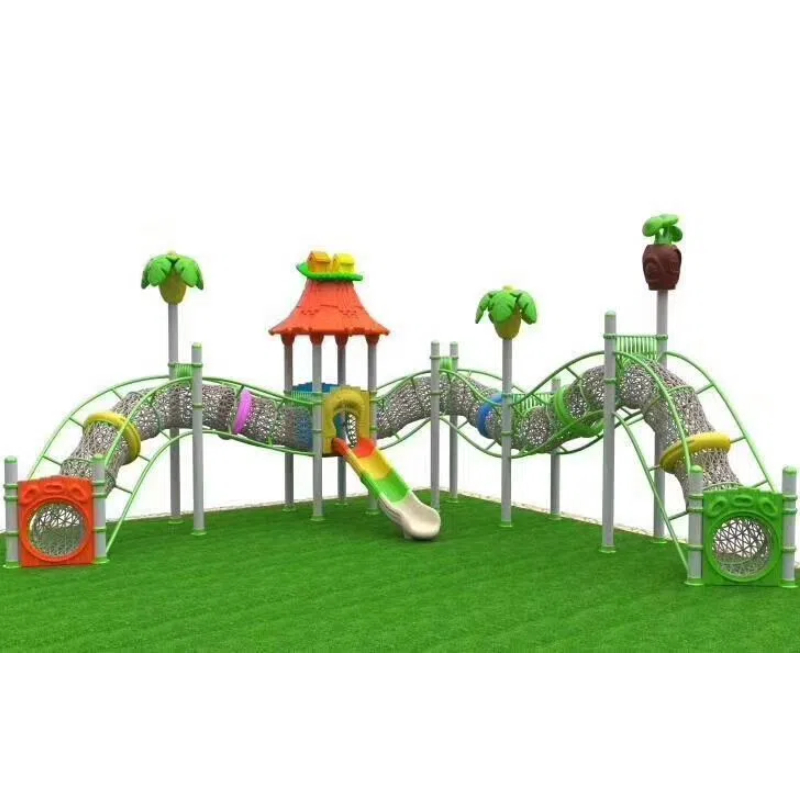 children's climbing net walkway