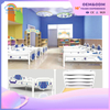 European Simple White Series Single Bed Kindergarten Equipment Wholesale