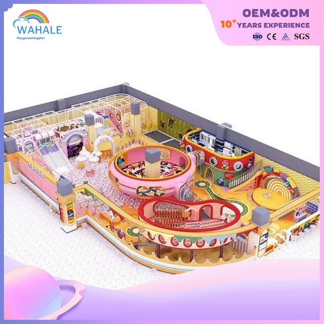 Circus Color Custom Children's Indoor Soft Decoration Interactive Playground Equipment