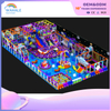 Cartoon Characters Space Theme Customized Children's Playground Indoor Spaceship Amusement Park Equipment