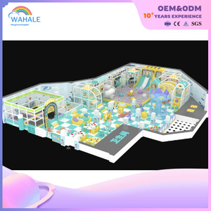 Blue Indoor Physical Training Amusement Park Customized Indoor Children's Sports Playground Equipment