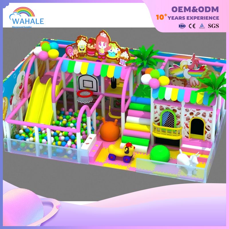 Macaron Color Children's Playground Manufacturer Custom Soft Play Equipment Children's Indoor Playground Commercial Business Plan