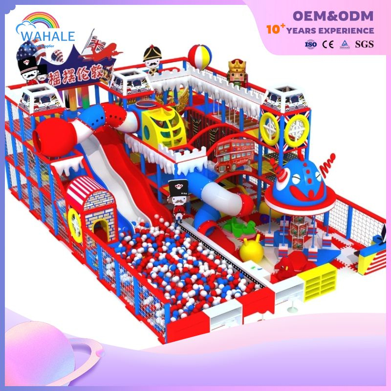 Swing London Room Series Soft Play Equipment Children's Play Area Factory Children's Park Indoor Playground