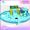 Children's Indoor Soft Accommodate Play Equipment Children's Soft Foam Climbing Slide