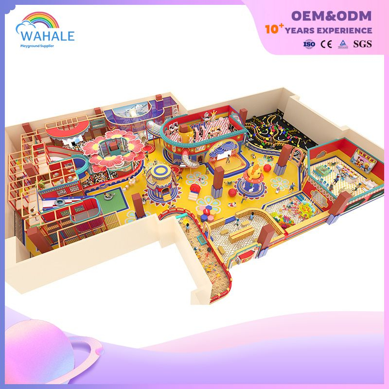 Red Custom Indoor Spring Festival Theme Children's Playground Equipment Wholesale