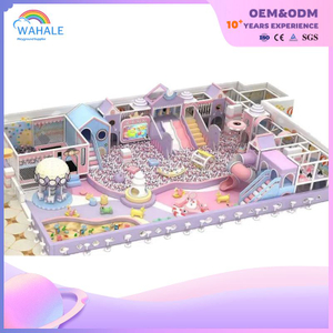 Coffee Shop Interior Custom Pink Soft Outfit Fantasy Playground Equipment Supplier