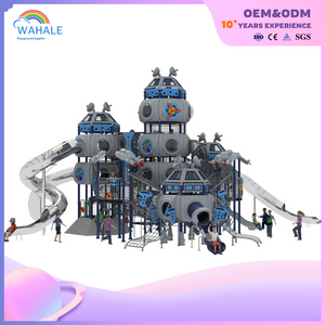 Aircraft Modeling Custom Outdoor Children's Slide Playground Equipment Supplier