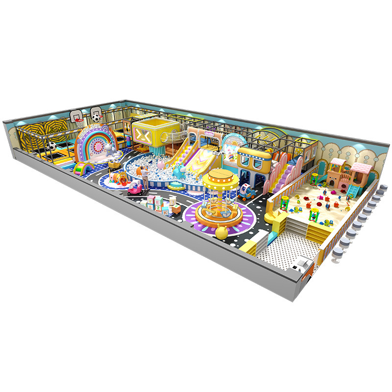 Rainbow unicorn display stage